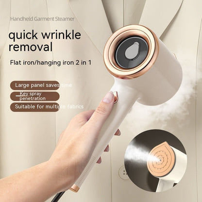 Mini Portable Handheld Garment Steamer Fabric Steam Iron For Clothes Travel Home Appliances Vertical US Plug Ironing Machine - Oopsdadforgot.com