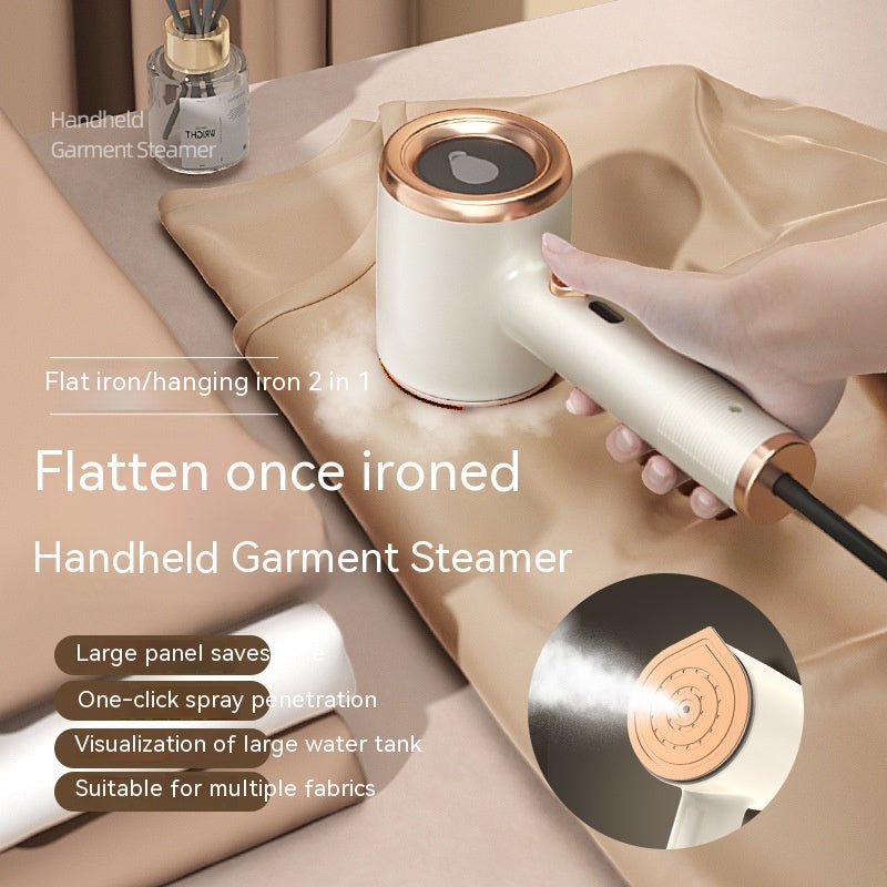 Mini Portable Handheld Garment Steamer Fabric Steam Iron For Clothes Travel Home Appliances Vertical US Plug Ironing Machine - Oopsdadforgot.com