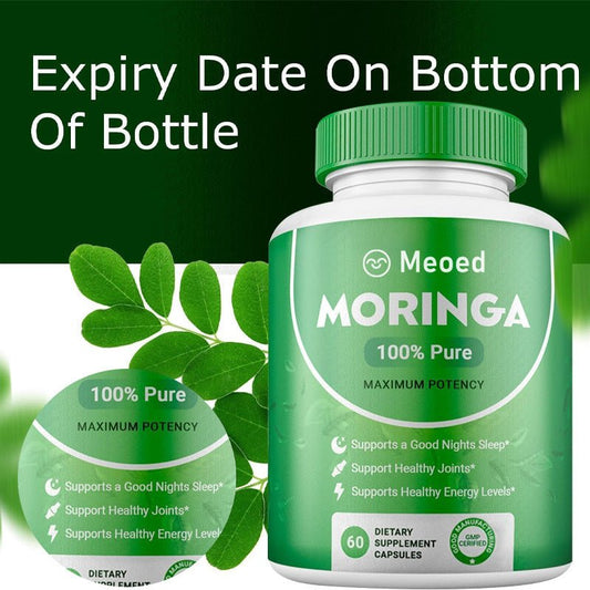 Moringa Leaf Capsules - Oopsdadforgot.com