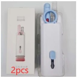 Multifunctional Bluetooth - compatible Headset Cleaning Pen Set Keyboard Cleaner Cleaning Tools Cleaner Keycap Puller Kit - Oopsdadforgot.com