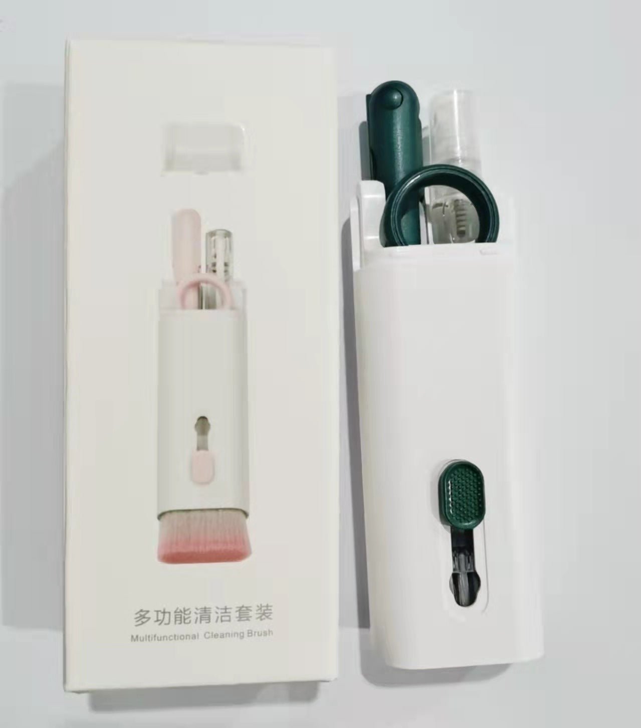 Multifunctional Bluetooth - compatible Headset Cleaning Pen Set Keyboard Cleaner Cleaning Tools Cleaner Keycap Puller Kit - Oopsdadforgot.com