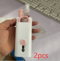 Multifunctional Bluetooth - compatible Headset Cleaning Pen Set Keyboard Cleaner Cleaning Tools Cleaner Keycap Puller Kit - Oopsdadforgot.com
