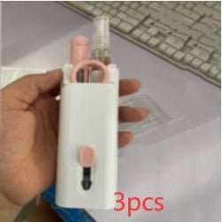 Multifunctional Bluetooth - compatible Headset Cleaning Pen Set Keyboard Cleaner Cleaning Tools Cleaner Keycap Puller Kit - Oopsdadforgot.com