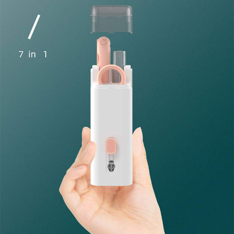 Multifunctional Bluetooth - compatible Headset Cleaning Pen Set Keyboard Cleaner Cleaning Tools Cleaner Keycap Puller Kit - Oopsdadforgot.com