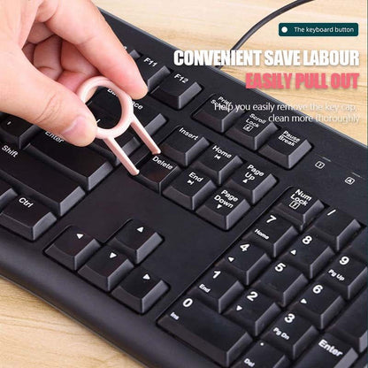 Multifunctional Bluetooth - compatible Headset Cleaning Pen Set Keyboard Cleaner Cleaning Tools Cleaner Keycap Puller Kit - Oopsdadforgot.com