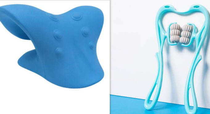 Multifunctional Manual Six - wheel Neck Massager Massage Relieve Roller Massage Tool - Oopsdadforgot.com