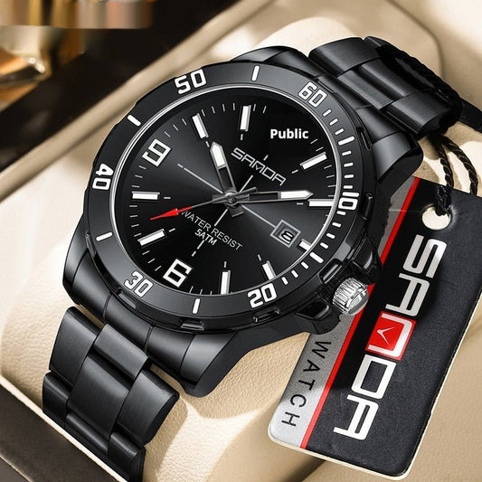 Multifunctional Waterproof Quartz Watch For Men - Oopsdadforgot.com