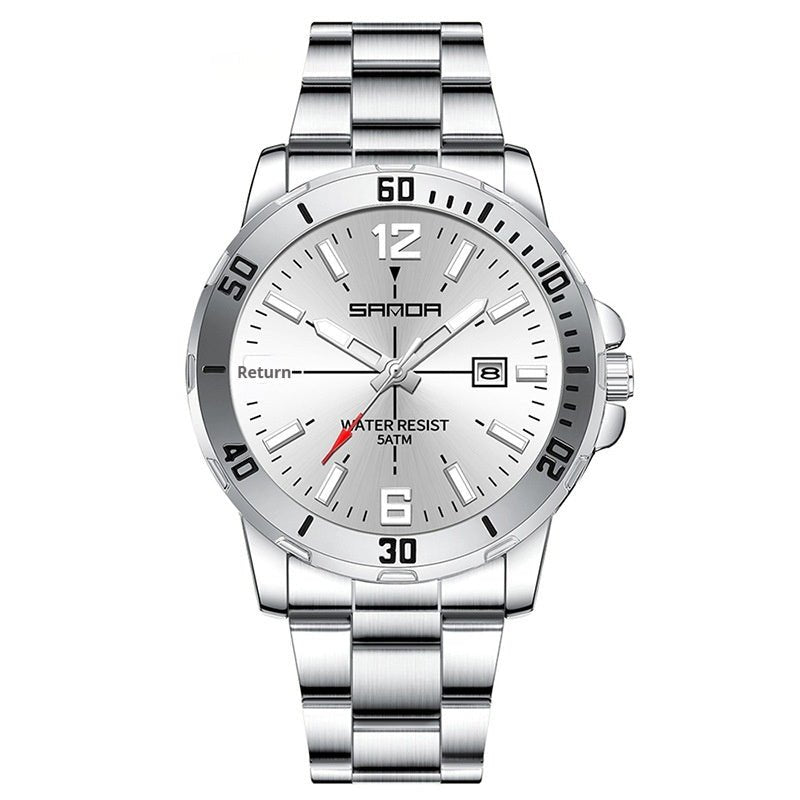 Multifunctional Waterproof Quartz Watch For Men - Oopsdadforgot.com