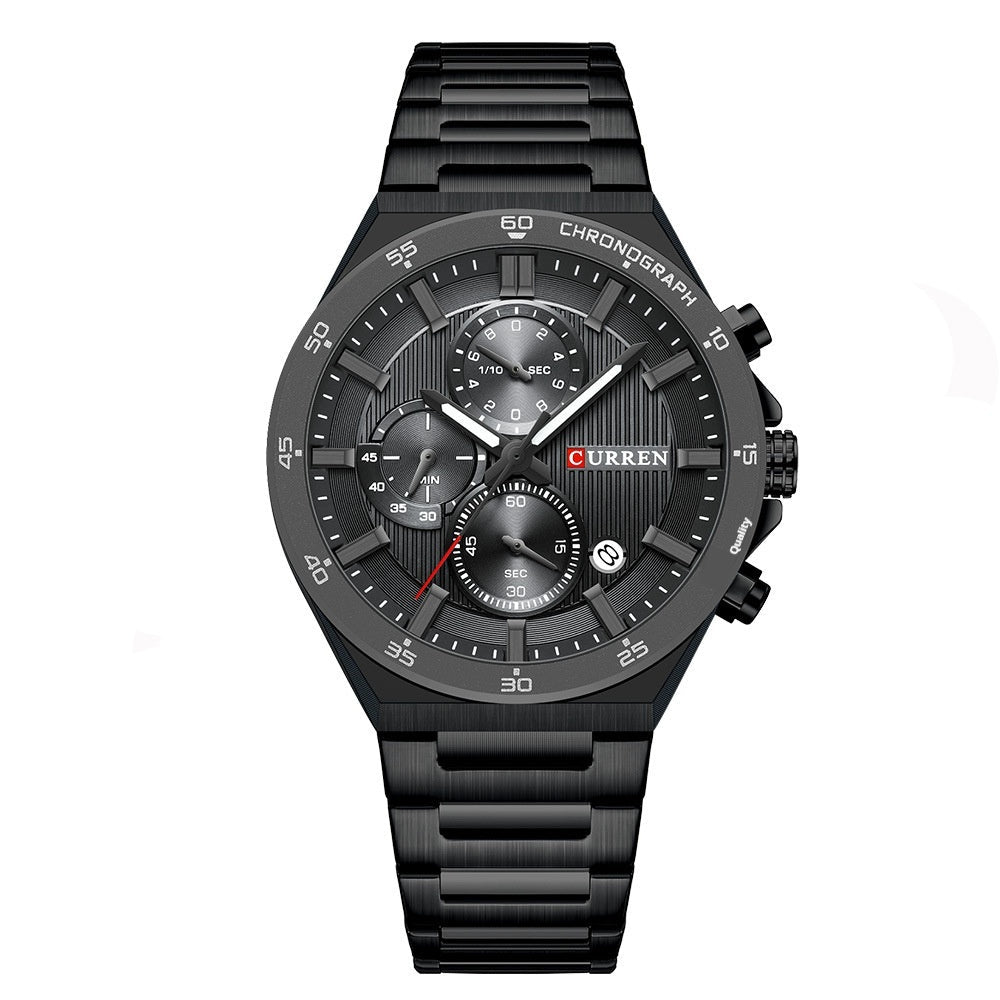 Neutral Waterproof Calendar Mens Business Sports Watch - Oopsdadforgot.com