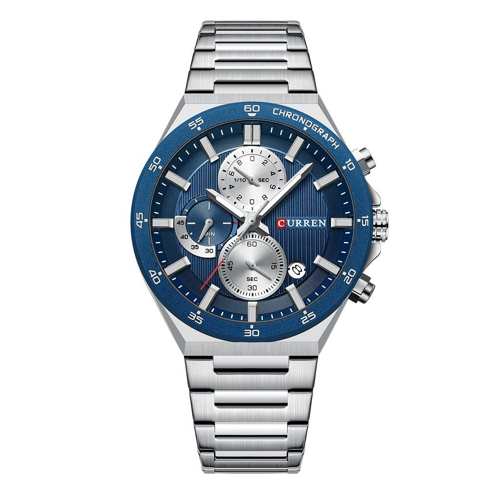 Neutral Waterproof Calendar Mens Business Sports Watch - Oopsdadforgot.com
