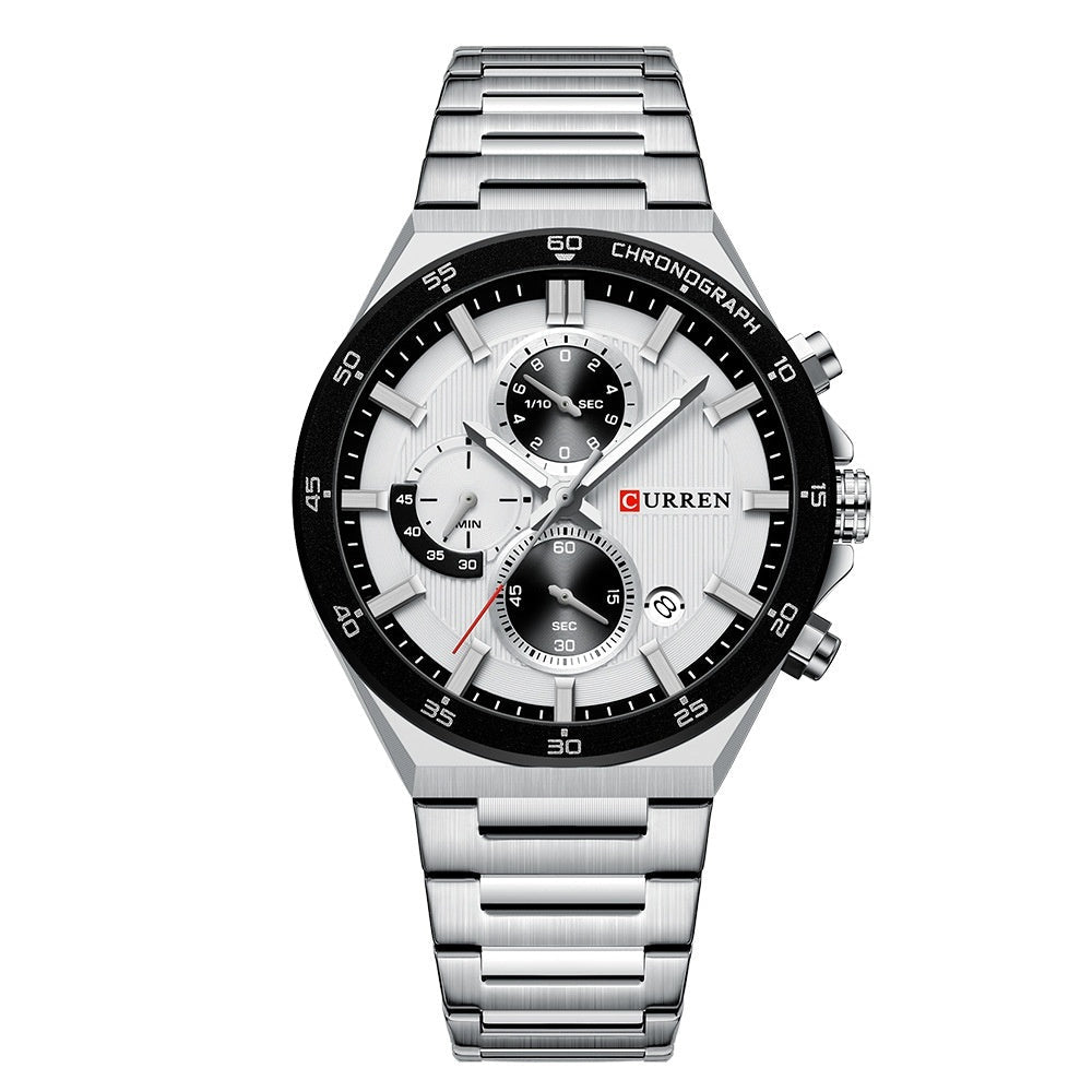 Neutral Waterproof Calendar Mens Business Sports Watch - Oopsdadforgot.com