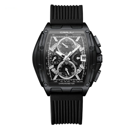 Neutral Waterproof Multifunction Quartz Watch – Durable Calendar Sports Watch for Men - Oopsdadforgot.com