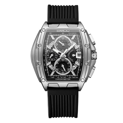 Neutral Waterproof Multifunction Quartz Watch – Durable Calendar Sports Watch for Men - Oopsdadforgot.com