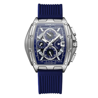 Neutral Waterproof Multifunction Quartz Watch – Durable Calendar Sports Watch for Men - Oopsdadforgot.com