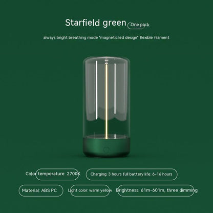 New LED Camping Light Type - c Rechargeable Portable Night Light With High Transparency And Anti Drop Creative Atmosphere Light - Oopsdadforgot.com