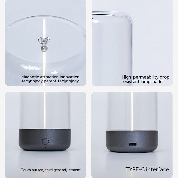 New LED Camping Light Type - c Rechargeable Portable Night Light With High Transparency And Anti Drop Creative Atmosphere Light - Oopsdadforgot.com