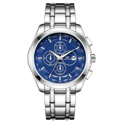 New Luminous Hands Alloy Mens Quartz Watch - Oopsdadforgot.com