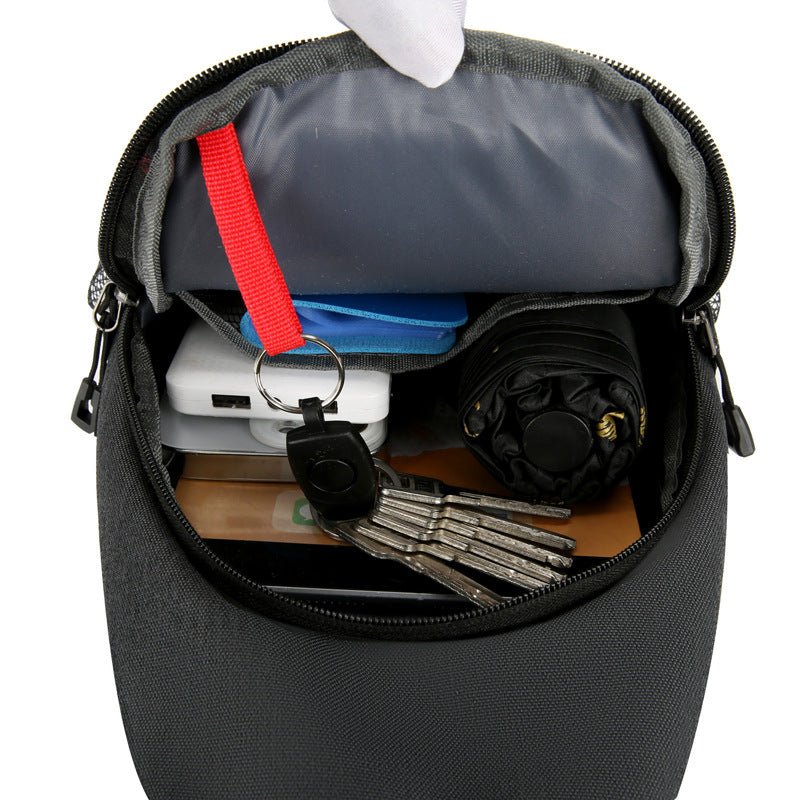 New Multifunctional Men's Shoulder Crossbody Bag Male Hard - Wearing Canvas Shoulder Messenger Bags Chest Bag - Oopsdadforgot.com