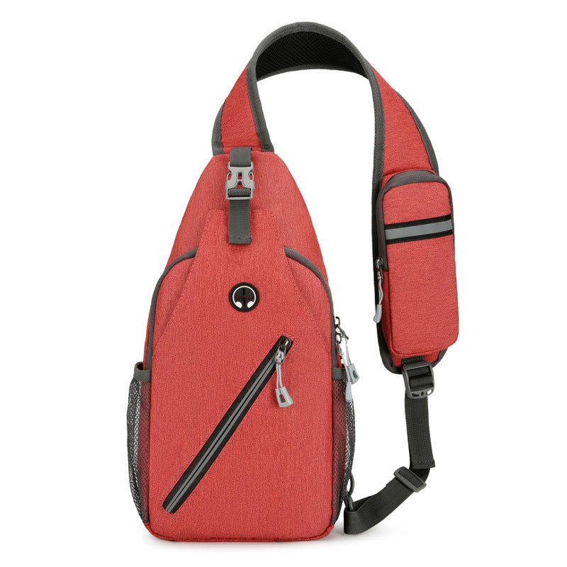 New Multifunctional Men's Shoulder Crossbody Bag Male Hard - Wearing Canvas Shoulder Messenger Bags Chest Bag - Oopsdadforgot.com