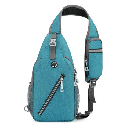 New Multifunctional Men's Shoulder Crossbody Bag Male Hard - Wearing Canvas Shoulder Messenger Bags Chest Bag - Oopsdadforgot.com