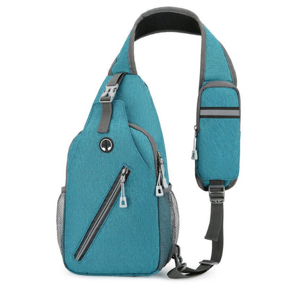 New Multifunctional Men's Shoulder Crossbody Bag Male Hard - Wearing Canvas Shoulder Messenger Bags Chest Bag - Oopsdadforgot.com
