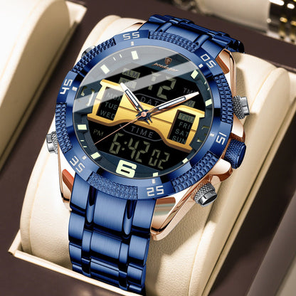 New Multifunctional Men's Watch Electronic Watch - Oopsdadforgot.com