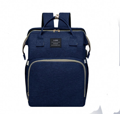 New Mummy Baby Crib Backpack Large Capacity Out Milk Insulated Bag Women - Oopsdadforgot.com
