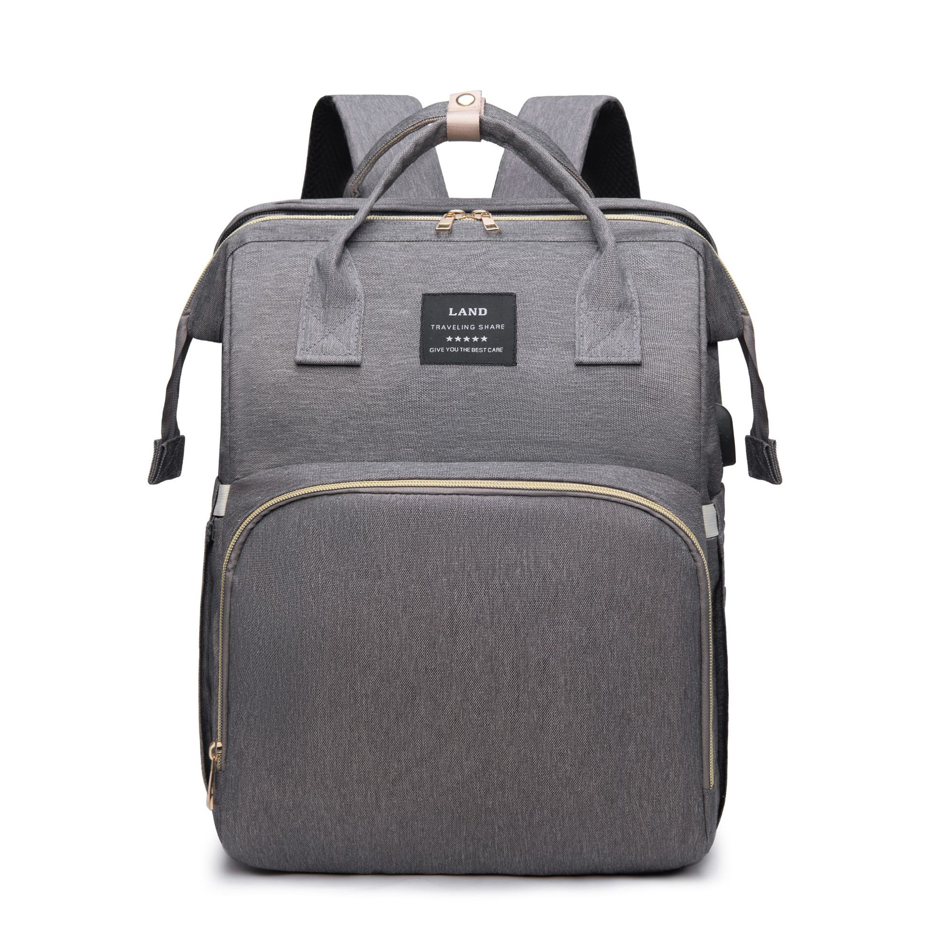 New Mummy Baby Crib Backpack Large Capacity Out Milk Insulated Bag Women - Oopsdadforgot.com