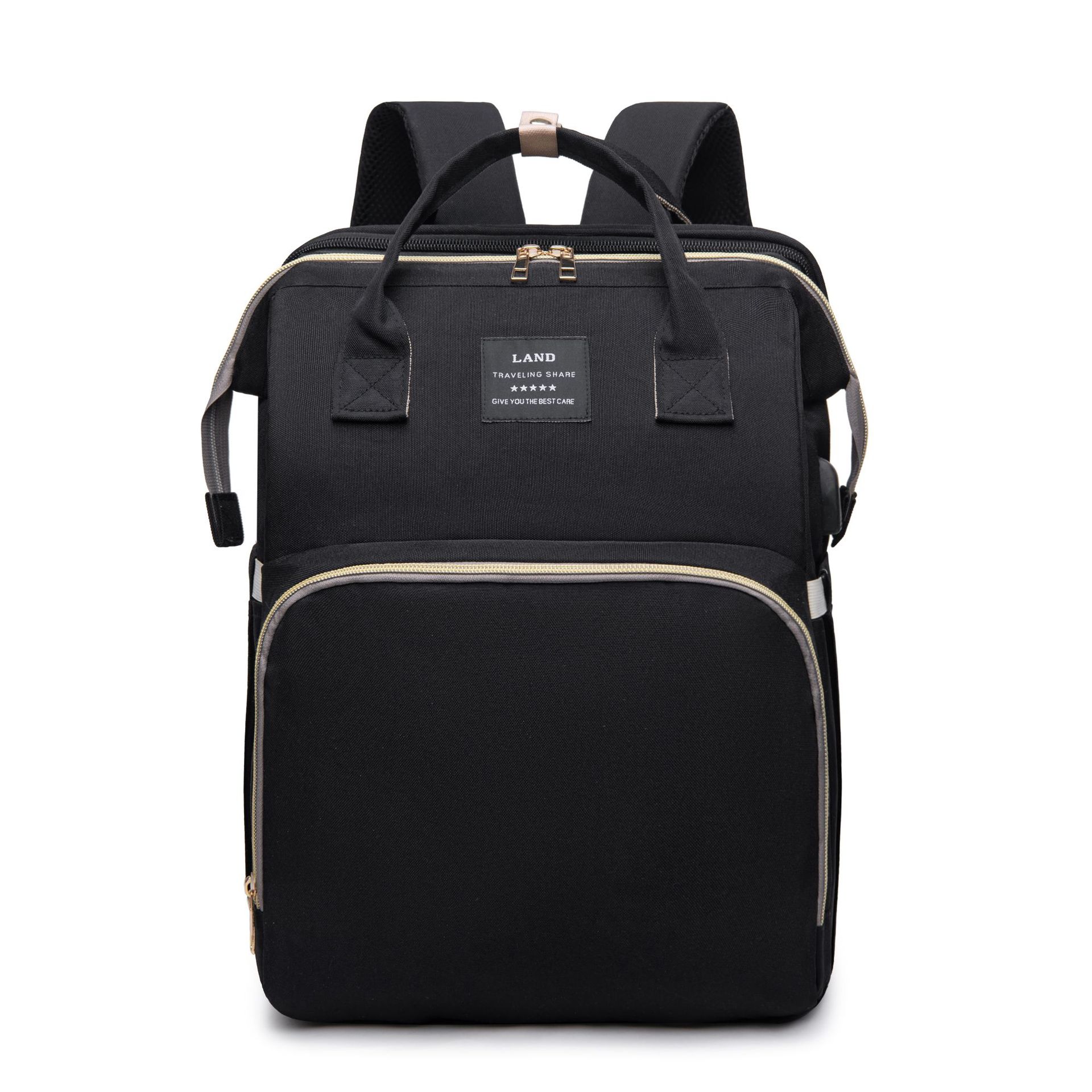 New Mummy Baby Crib Backpack Large Capacity Out Milk Insulated Bag Women - Oopsdadforgot.com