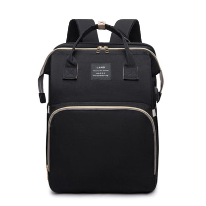 New Mummy Baby Crib Backpack Large Capacity Out Milk Insulated Bag Women - Oopsdadforgot.com