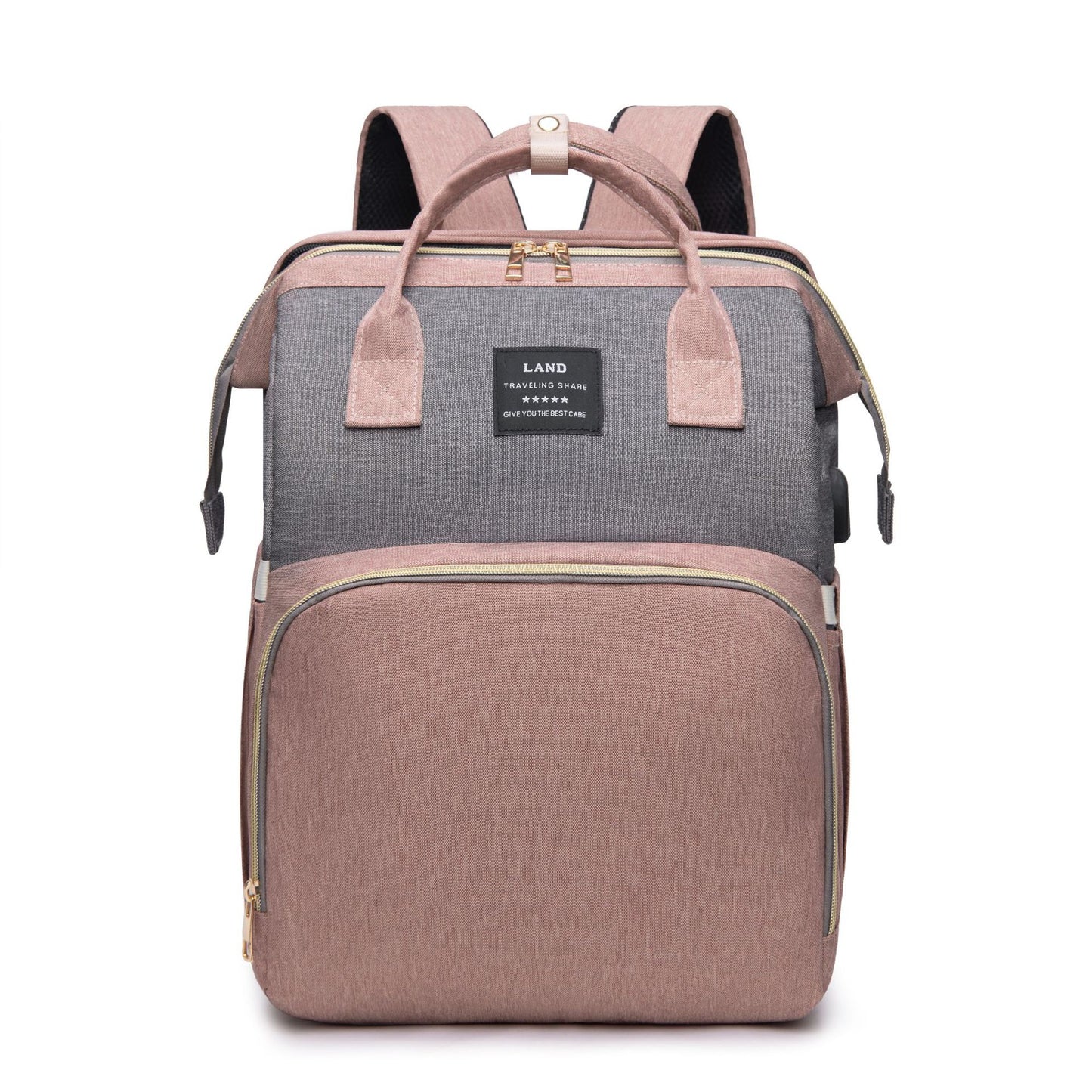New Mummy Baby Crib Backpack Large Capacity Out Milk Insulated Bag Women - Oopsdadforgot.com