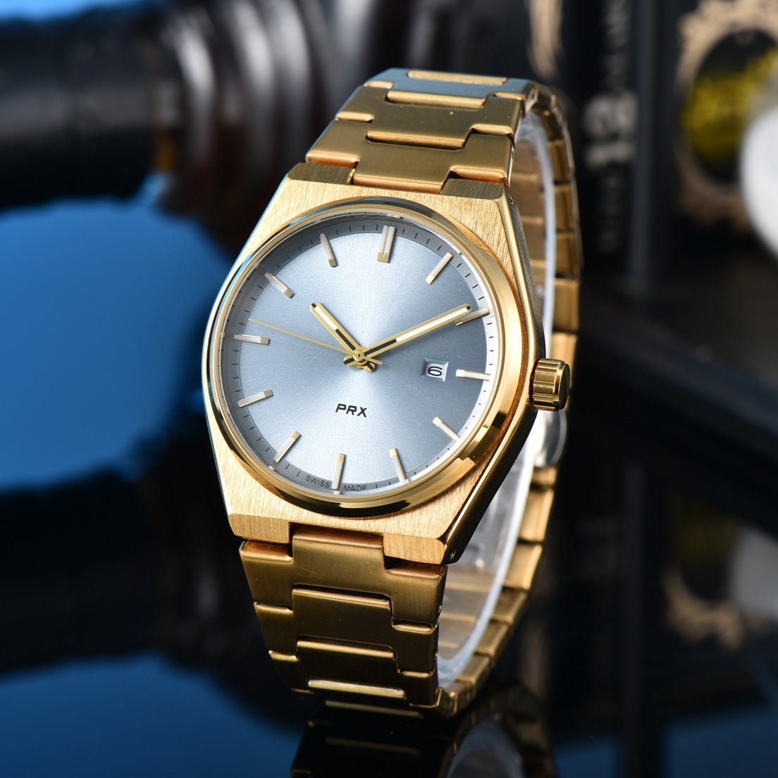 New Simple, Elegant, And Stylish Quartz Mens Watch With Steel Band - Oopsdadforgot.com