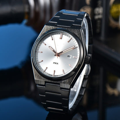 New Simple, Elegant, And Stylish Quartz Mens Watch With Steel Band - Oopsdadforgot.com