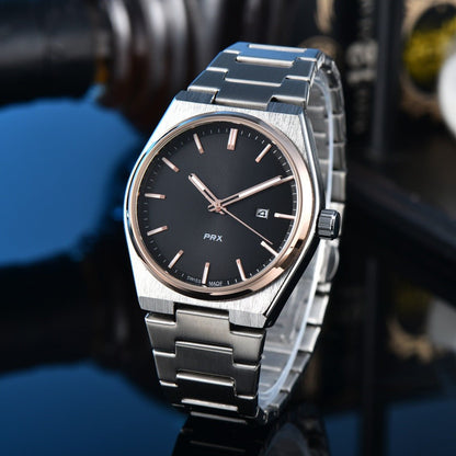 New Simple, Elegant, And Stylish Quartz Mens Watch With Steel Band - Oopsdadforgot.com