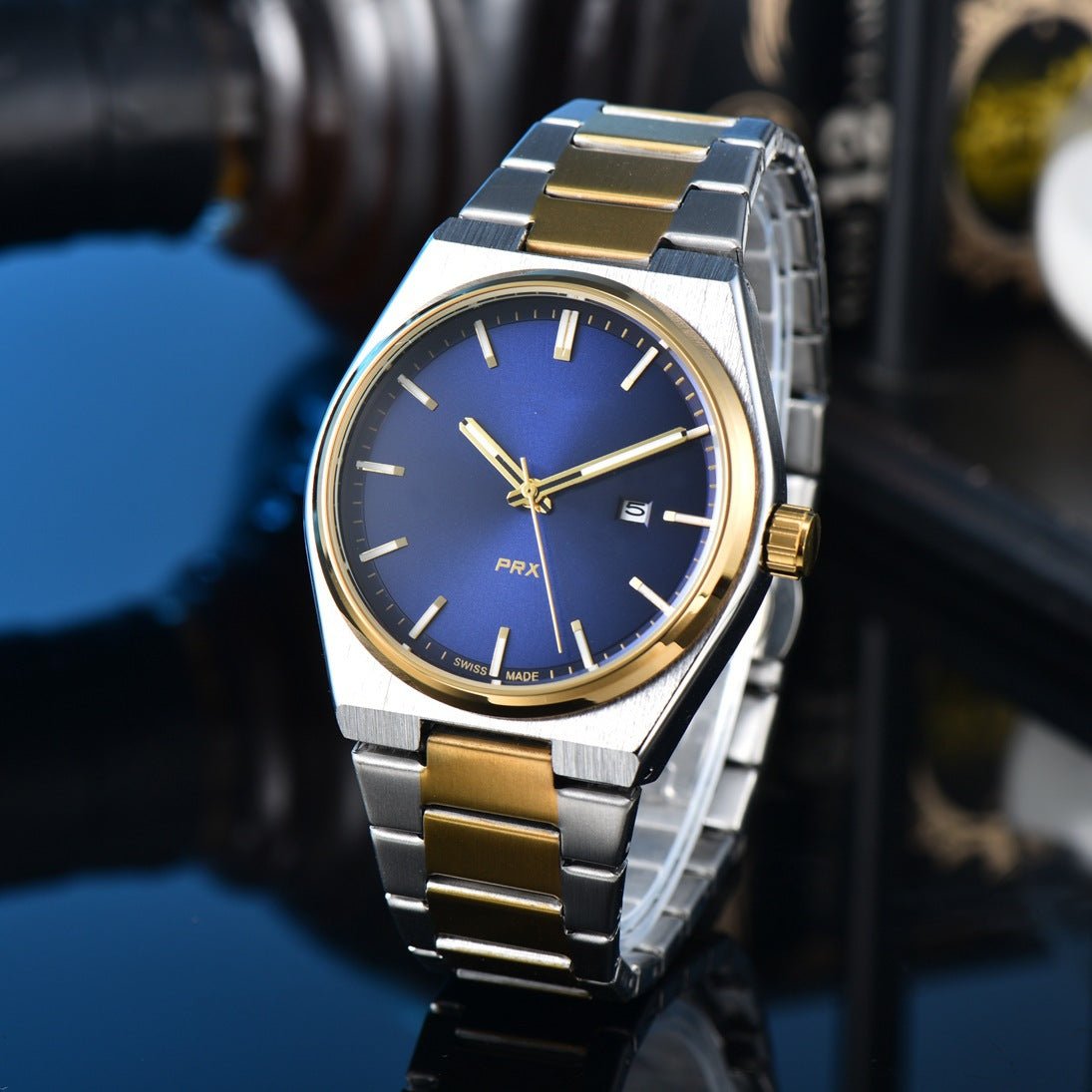 New Simple, Elegant, And Stylish Quartz Mens Watch With Steel Band - Oopsdadforgot.com