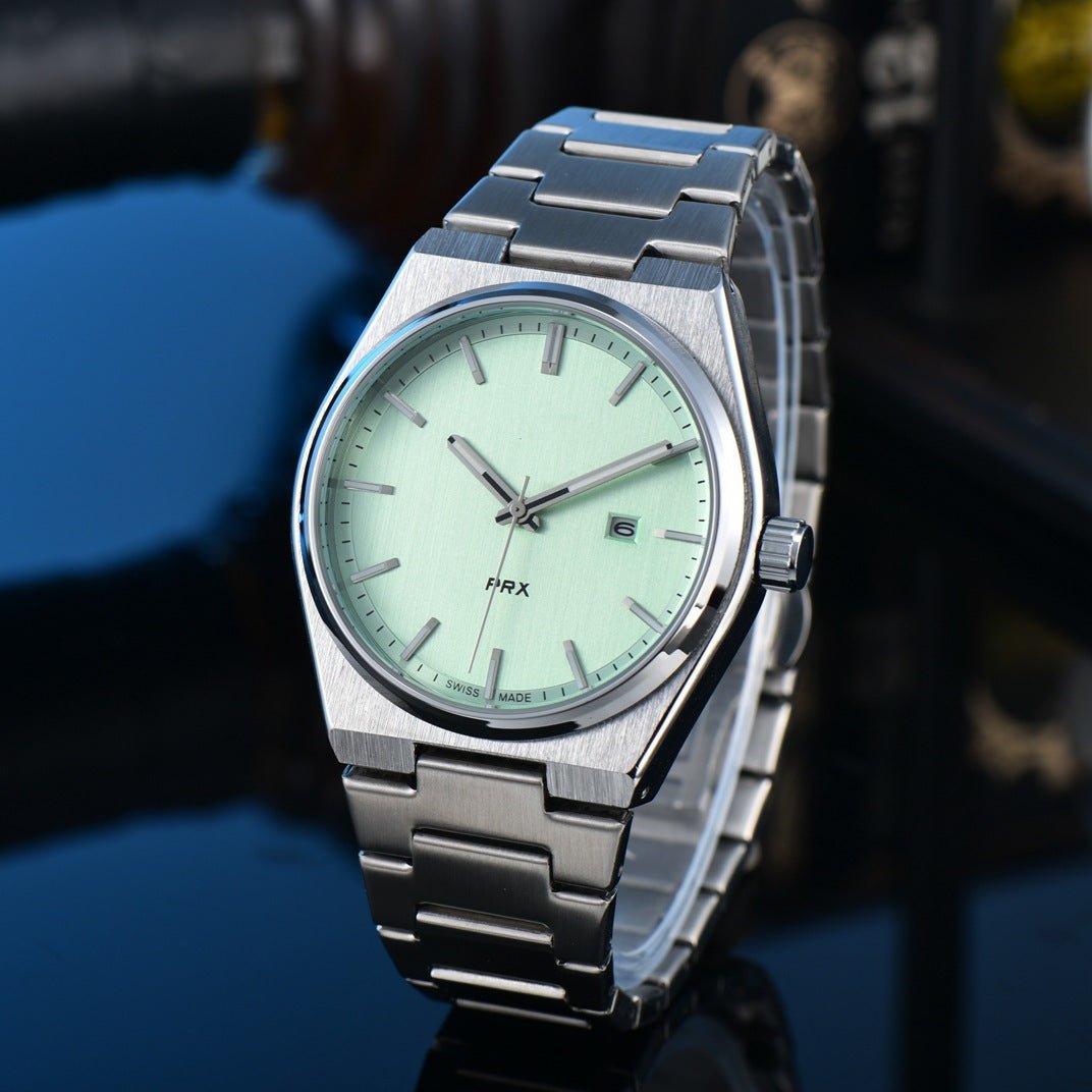 New Simple, Elegant, And Stylish Quartz Mens Watch With Steel Band - Oopsdadforgot.com