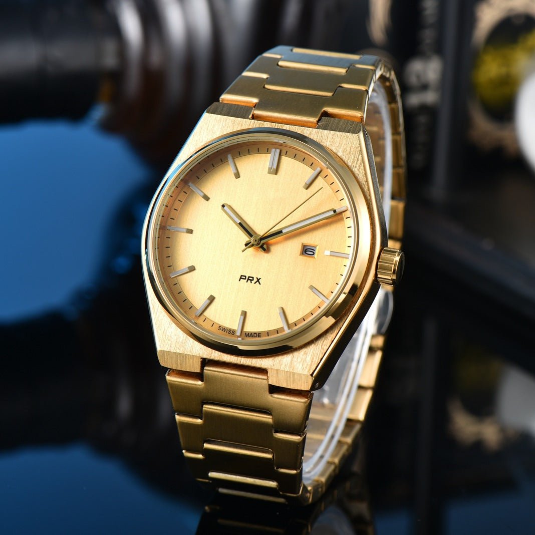 New Simple, Elegant, And Stylish Quartz Mens Watch With Steel Band - Oopsdadforgot.com