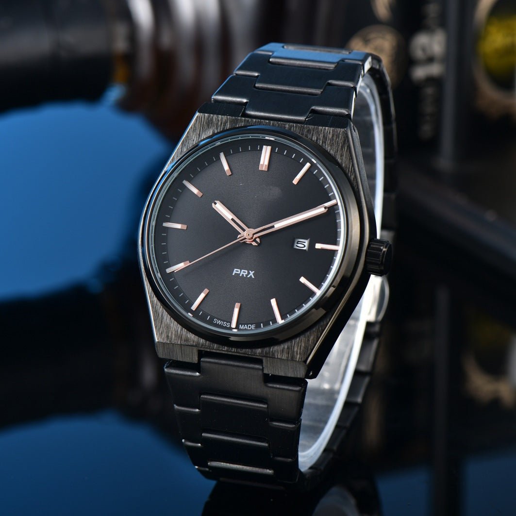 New Simple, Elegant, And Stylish Quartz Mens Watch With Steel Band - Oopsdadforgot.com