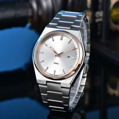 New Simple, Elegant, And Stylish Quartz Mens Watch With Steel Band - Oopsdadforgot.com