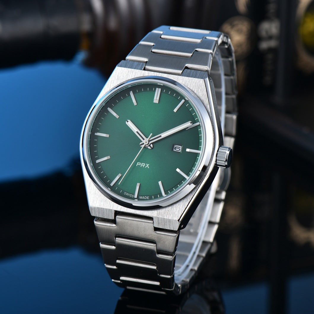 New Simple, Elegant, And Stylish Quartz Mens Watch With Steel Band - Oopsdadforgot.com