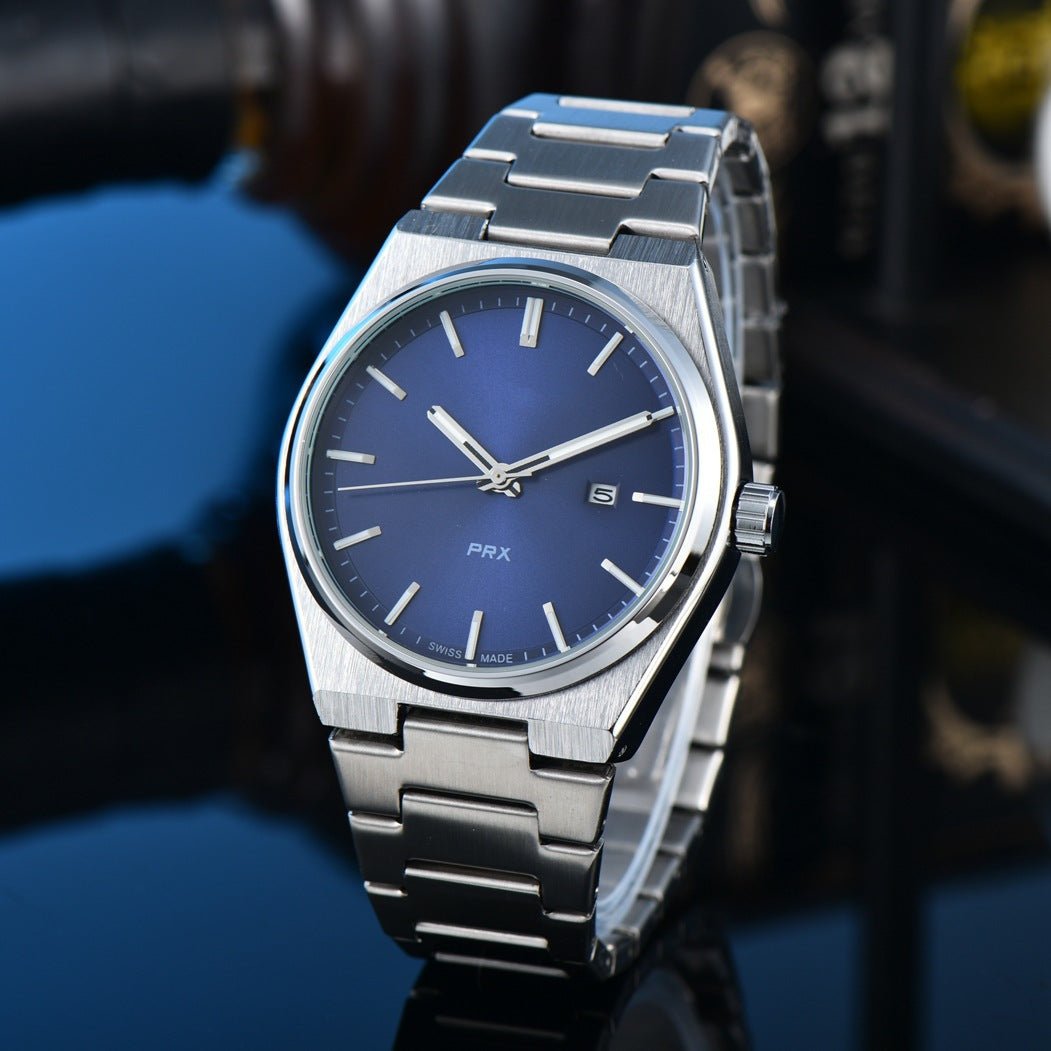 New Simple, Elegant, And Stylish Quartz Mens Watch With Steel Band - Oopsdadforgot.com