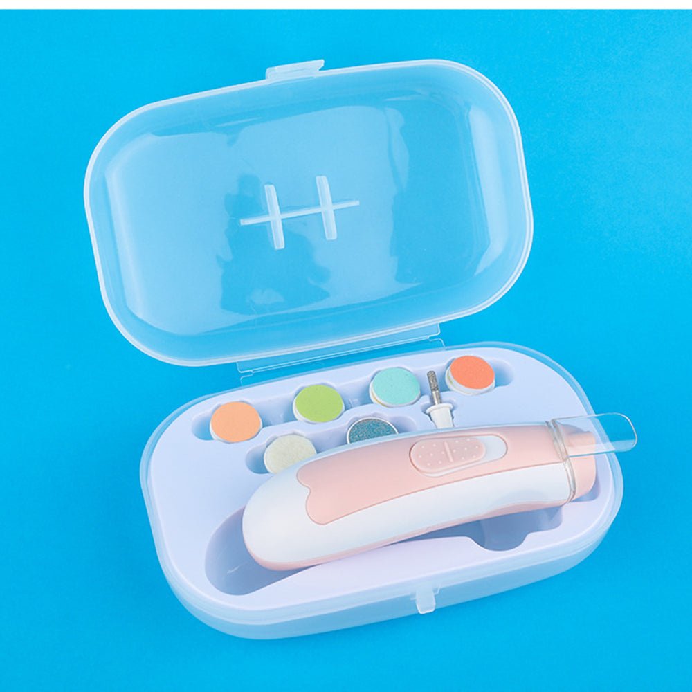 Newborn Nail Clipper Electric Baby Anti - pinch Meat Care Set - Oopsdadforgot.com