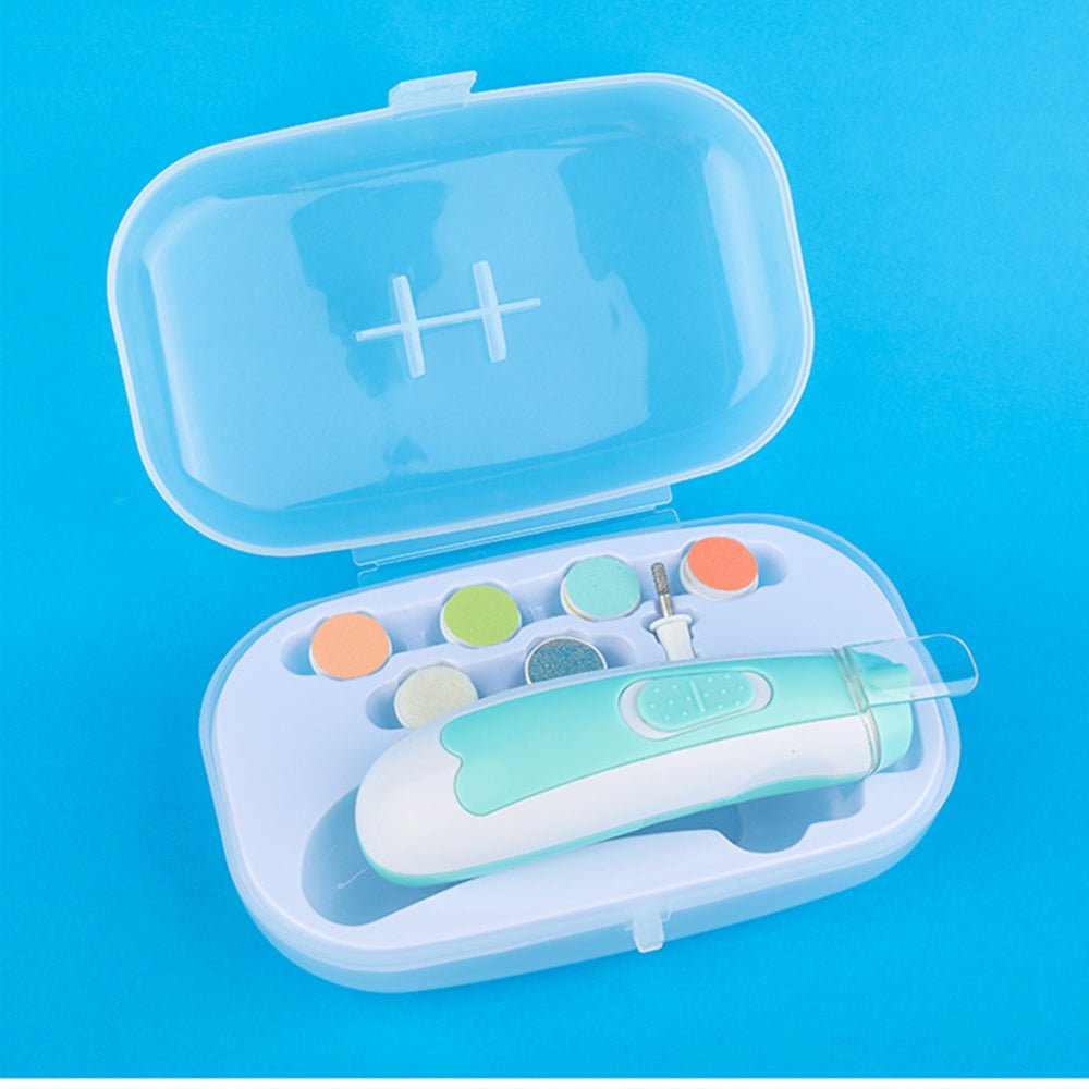 Newborn Nail Clipper Electric Baby Anti - pinch Meat Care Set - Oopsdadforgot.com