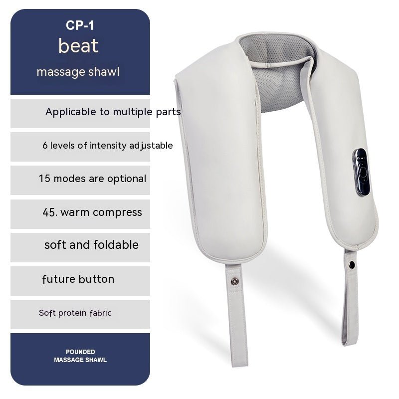Oblique Muscle Shoulder And Neck Massager Clip Kneading Electric - Oopsdadforgot.com