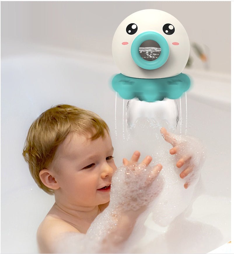 Octopus Fountain Bath Toy Water Jet Rotating Shower Bathroom Toy Summer Water Toys Sprinkler Beach Toys Kids Water Toys - Oopsdadforgot.com