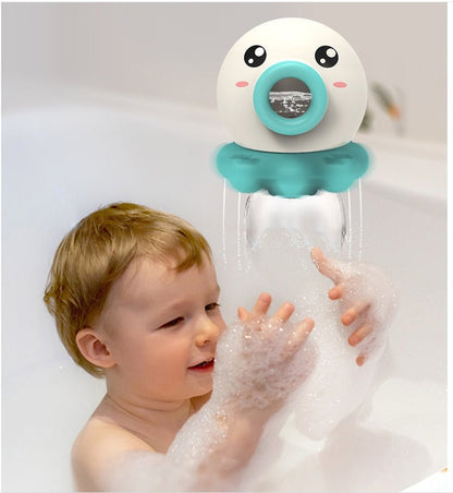Octopus Fountain Bath Toy Water Jet Rotating Shower Bathroom Toy Summer Water Toys Sprinkler Beach Toys Kids Water Toys - Oopsdadforgot.com