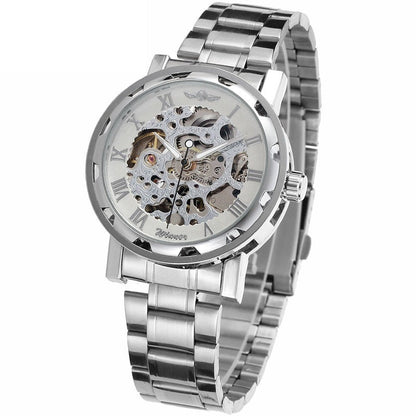 Openwork Gear Manual Mechanical Watch For Men - Oopsdadforgot.com