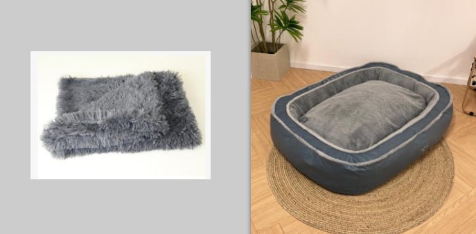 Pet Dog Bed Warming Soft Sleeping Bag Cushion Puppy Kennel - Oopsdadforgot.com