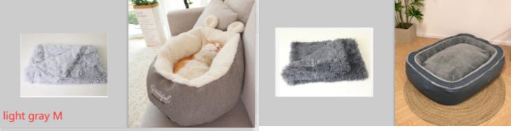 Pet Dog Bed Warming Soft Sleeping Bag Cushion Puppy Kennel - Oopsdadforgot.com
