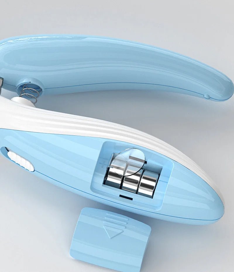 Pet Nail Clippers Dog Nail Clippers Cat Nail Clippers LED Electric Nail Grinder Pet Supplies LED Light Pet Nail Clippers - Oopsdadforgot.com
